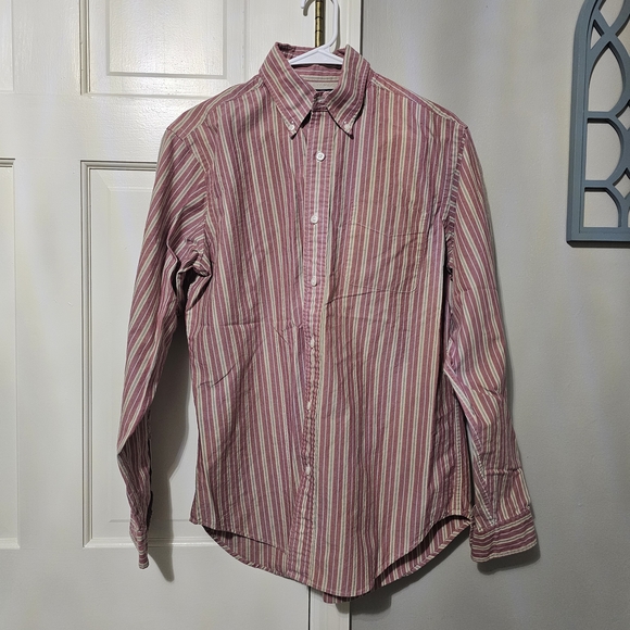 American Living Other - American Living Red and White Striped Casual Shirt